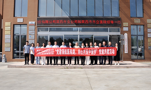 党建领航医险路，，，，，，同心共筑中国梦